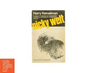 Nicky Welt af Harry Kemelman (bog)