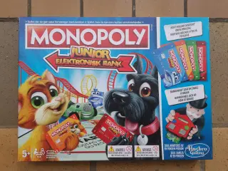 Monopoly Junior Elektronisk Bank Brætspil