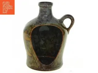 Keramik flaskevase fra Gdr (str. 16x11 cm)