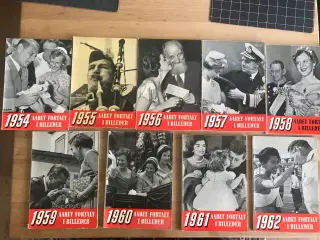 Året Fortalt i Billeder - 17 stk. , 1954-71