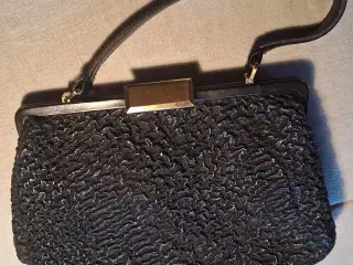 Dame taske i struds skind