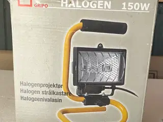 Arbejdslampe halogen
