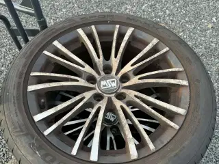 17" MSW (OZ) Alufælge Toyota Dunlop sommerdæk