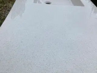 granit bordplade med vask til badeværelse