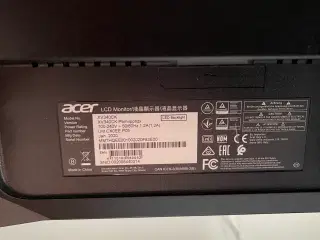 Acer Nitro XV340CK skærm  