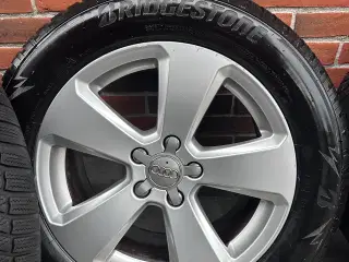 17”  5x112 Originale Audi fælge med vinterdæk