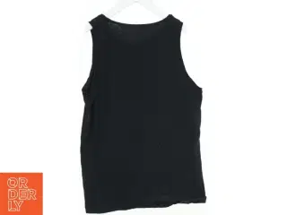 Sort tanktop med print fra H&M (str. 164)