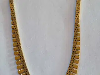 Mursten halskæde dubbel