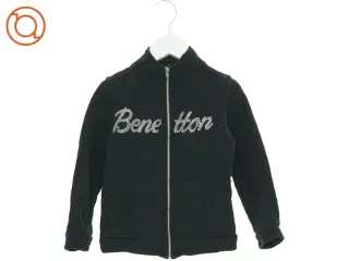 Uld Trøje Cardigan med pailletter fra Benetton (str. 122 cm)