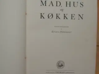 Mad, Hus og Køkken af Kirsten Hüttemeier