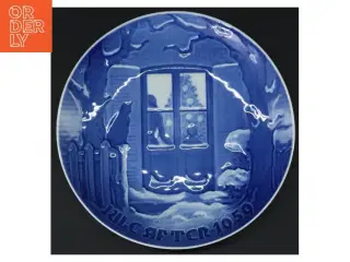 Juleplatte Bing & Grøndahl 1950 fra Bing & Grøndahl (str. Ø. 18 cm)