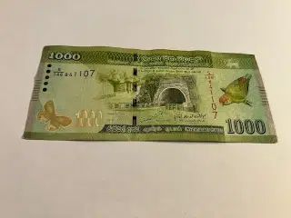 1000 Rupees Sri Lanka