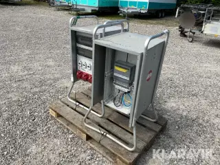 Byggestrømstavler NST - 2 styk