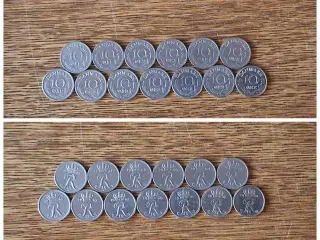 Danmark, 13 mønter, 10 ØRE, Frederik IX 