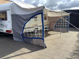 Solsejl med aftagelige sider