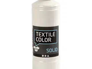 Textile Solid, dækkende, dækhvid, 500ml/ 1 fl.