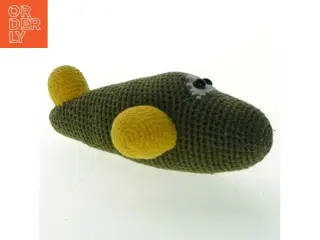 Hæklet flyvemaskine legetøj (str. 13 cm)