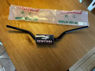Motorcykel Håndtag Renthal Fatbar 609 RC High Sort