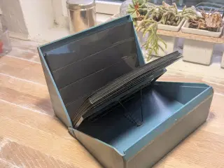 Kassette til frimærker incl etui