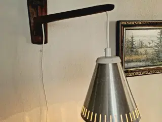 Vintage Væglampe-Dansk Design/Mid-Century Modern.