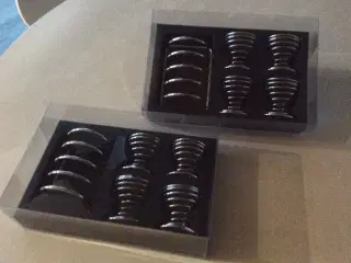 8 æggebæger 2 brødholder