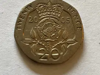 20 Pence England 2005