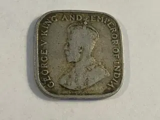 Ceylon 5 Cents 1920