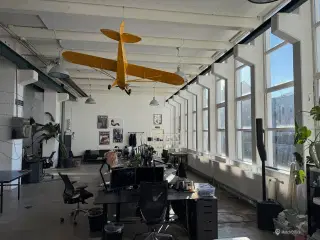 Unikt kontor og Factory-feeling i gl. grammafonplade fabrik