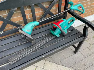 Bosch El Hæk-Klipper + Græs Trimmer