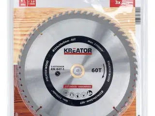 Rundsavsklinge 254 mm - 60 HM tænder