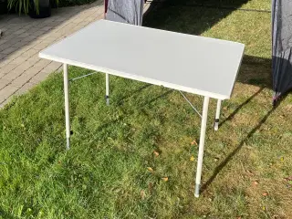 Campingbord justerbar ben