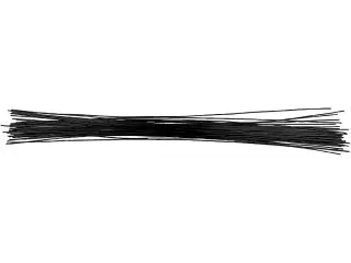 Trådstænger, L: 50 cm, tykkelse 1,4 mm, 80stk./ 1 pk.