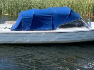 Motorbåd 17 fod 15hk honda