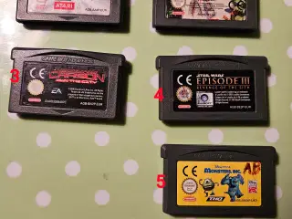 Nintendo Gameboy Advance ( 5 spil )