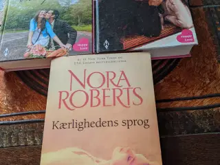 Nora Roberts kærlighed/krimi bøger 