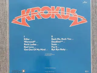 Vinyl,lp, krokus, pay it in metal 