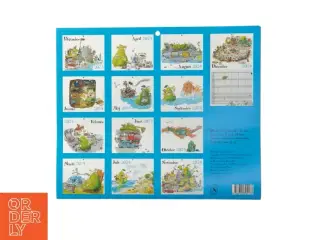 Strid familiekalender 2024 af Jakob Martin Strid (Bog) fra Gylendal (str. 30x35 cm)