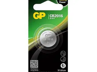 Gp CR2016 batteri 1 stk.