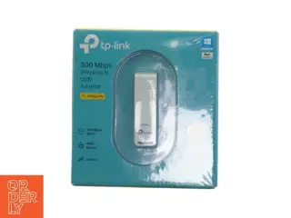 TP-Link trådløs N USB-adapter (str. 16 x 14 cm)