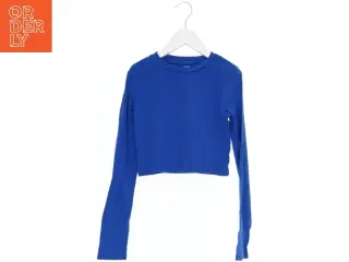 Blå langærmet top fra H&M (str. 134)