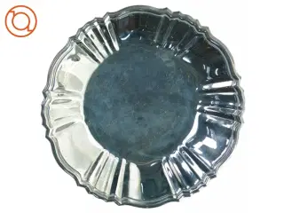 Fad i sølvplet (str. 19 cm)
