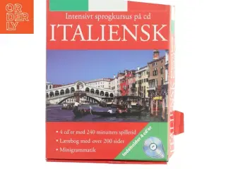 Italiensk : intensivt sprogkursus på cd (Bog)