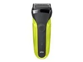 Barbermaskine Braun Series 3 Shave & Style 300BT 3-i-1 – sort/grøn