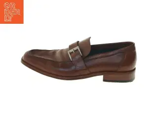Brune loafers med spænde fra Lottusse (str. 40-41 )