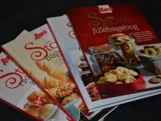 Amo Bagebøger incl. Julebagebog