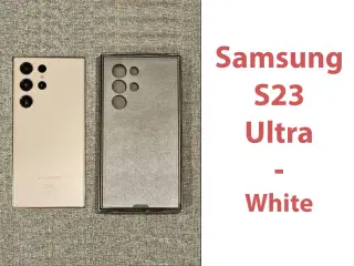 Samsung S23 Ultra, 256 GB – 16 mdr. garanti