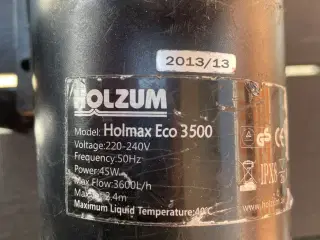 Bassin pumpe sælges 