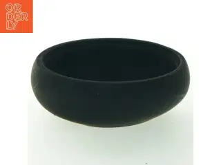Sort rund skål (str. Ø 12 cm)