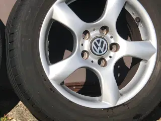 Golf Alufælge med dæk 