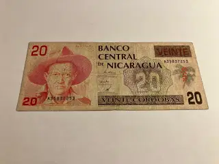 20 Cordobas Nicaragua